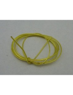 R-Fil scoubidou, cordon de plastique jaune reflet... 2