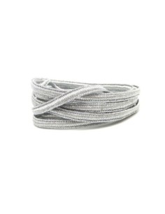 Ruban soutache couleur gris argenté