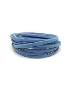 R-1,3M Cordon plat simili cuir, synthétique 3,5mm...