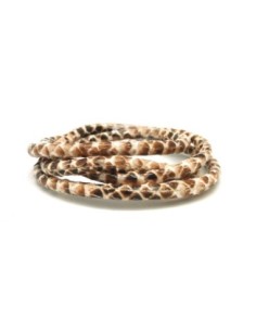 50cm Cordon simili cuir 2,5mm imitation serpent écaille...