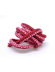 1m Cordon ethnique bohème en coton tissé 6mm motif... 2