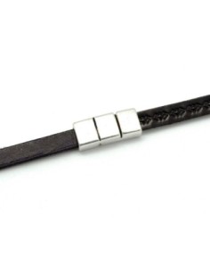 Fermoir aimanté pour lacet cuir de 7mm