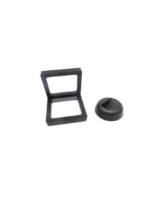 présentoir, cadre très original carré en pvc de couleur noir 2