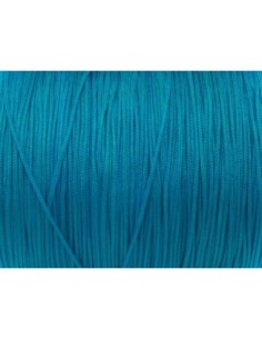 Fil de nylon 1mm bleu turquoise pour bracelet wrap 2