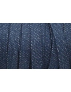 1m Lanière 10mm en jeans coton tissé, bleu jeans foncé Tendance denin 2