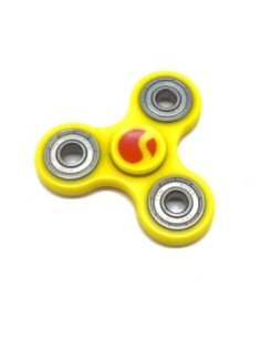Hand spinner Roulement Fidget TOY Hélice de couleur jaune