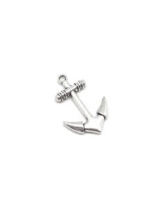 pendentifs ancre fermoir ancre marine en métal argenté 30mm x 20mm