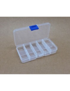 Boite de rangement 13cm X 6,5cm X 2cm perles, scrapbooking, boutons