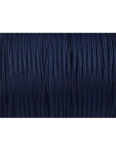 paracorde 3mm cordon nylon tressé corde nylon gainé bleu marine