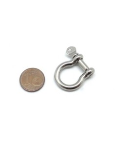 Fermoir manille en acier inoxydable pour bracelet marin 2