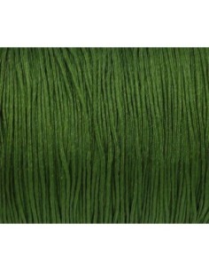 Fil de jade 0,8mm vert olive - fil nylon tressé - jade string 2
