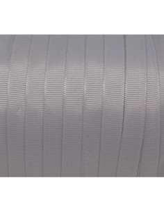 ruban gros grain de largeur 7mm souple uni gris perle, gris clair 2