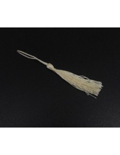 Pompon 10cm jaune pale pas cher