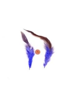 Plume violet indigo pour scrapbooking 2