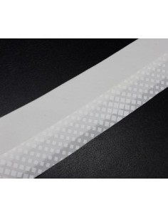 Hausse de ceinture blanc ivoire uni et carreau pour création couture