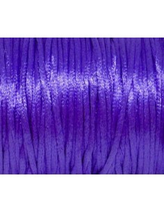 Cordon queue de rat 1mm violet indigo 2