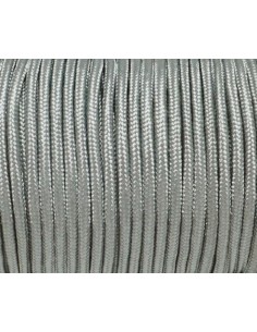 Cordon paracorde 3mm gris souris 2
