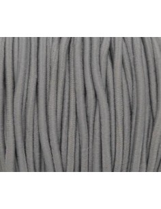 élastique couleur gris 2,5mm pour couture 2