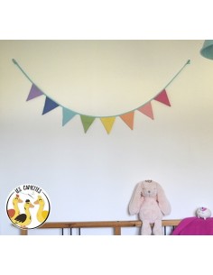  Kit couture guirlande fanion - KIT DIY - Les canettes