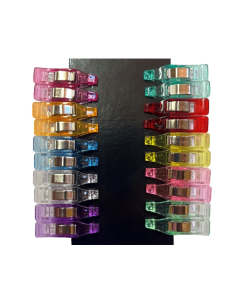 Pinces à tissus pour couture 2,6cm x 0,6mm - Petite - Remplace les épingles pour la couture 2