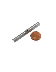 Embouts griffe 50mm en métal argenté, embout sangle 2
