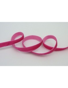Ruban galon velours 7mm rose vif 2