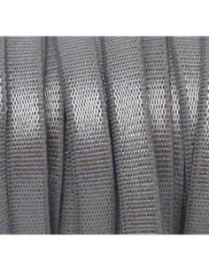 R-25cm Fil élastique plat largeur 5mm brillant satiné...