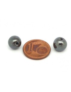 Perle hématite 8mm ronde pas chère 2