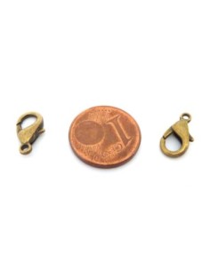 Mousqueton 12mm bronze 2