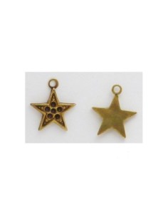 Pendentif étoile Vintage des années 50-60 en laiton 2